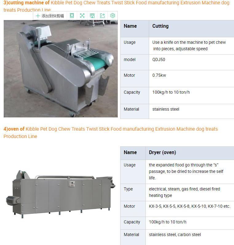 Dog treats machine